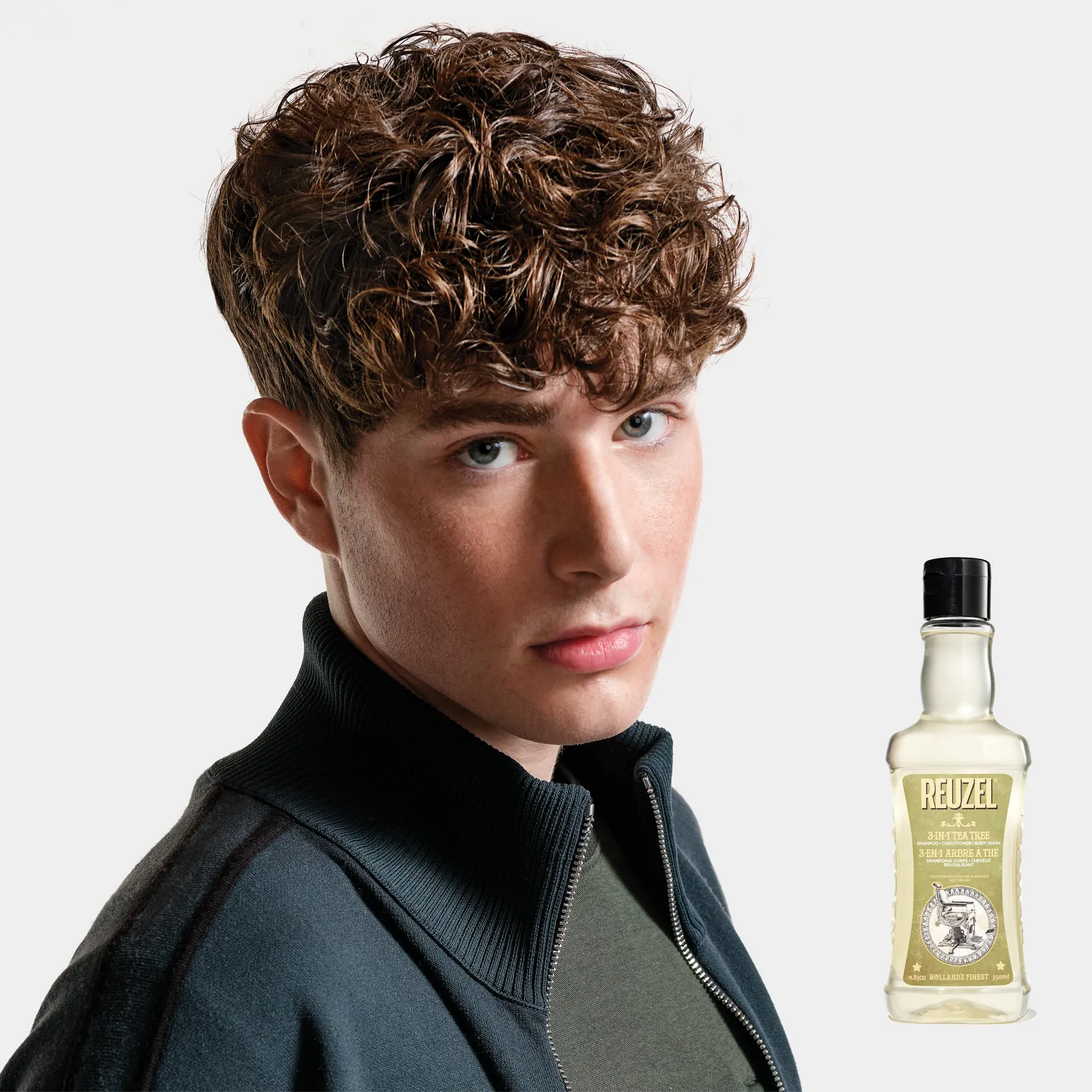 Reuzel 3 in 1 Tea Tree schampo 350ml mint