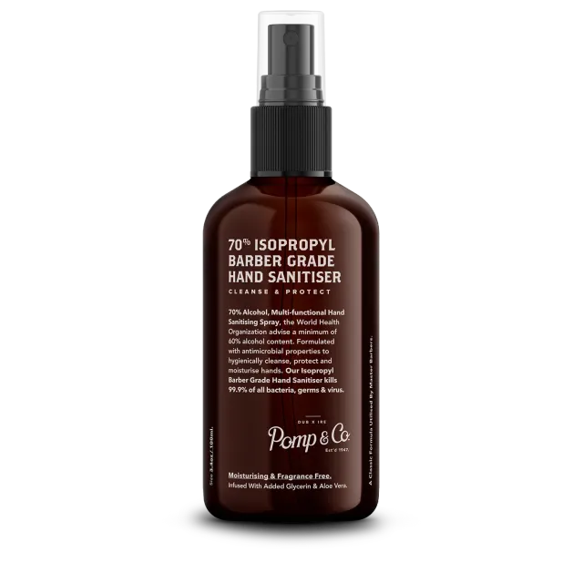 Pomp & Co Barber Grade handdesinfektion parfymfri