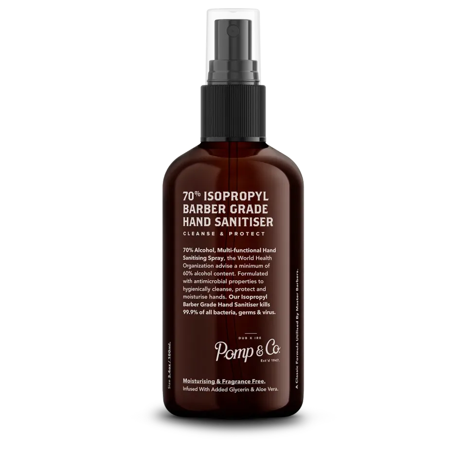 Pomp & Co Barber Grade handdesinfektion parfymfri