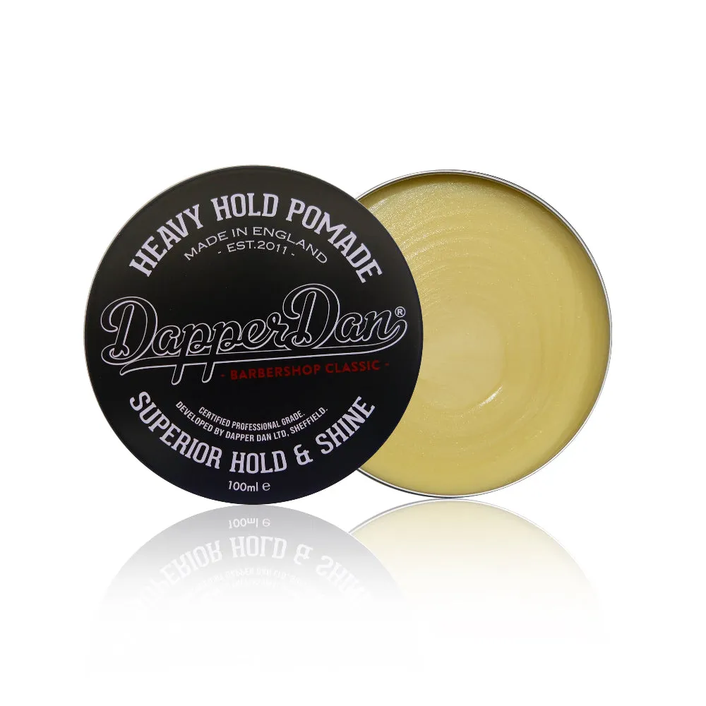 Dapper Dan Heavy Hold Pomade blank stark stadga