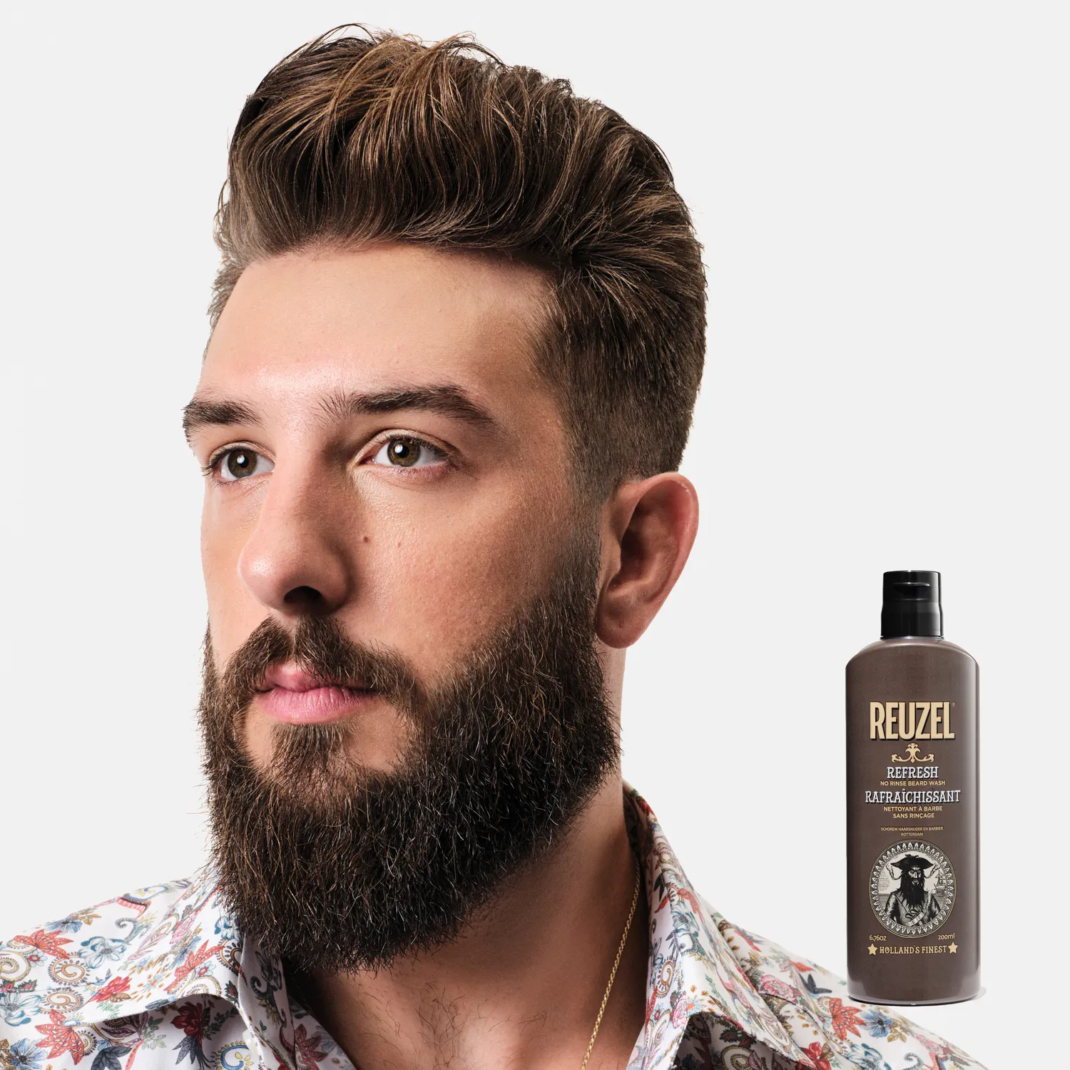 Reuzel Refresh skäggtvätt 200 ml utan skölj