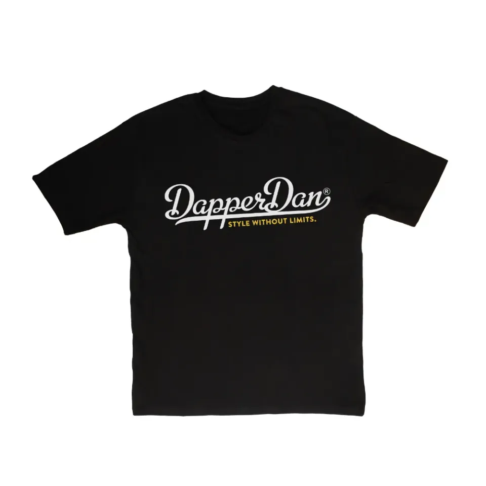 Dapper Dan Style Without Limits t-shirt svart Small