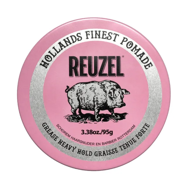 Reuzel Pink Pomade Grease hårpomada 95 g blank