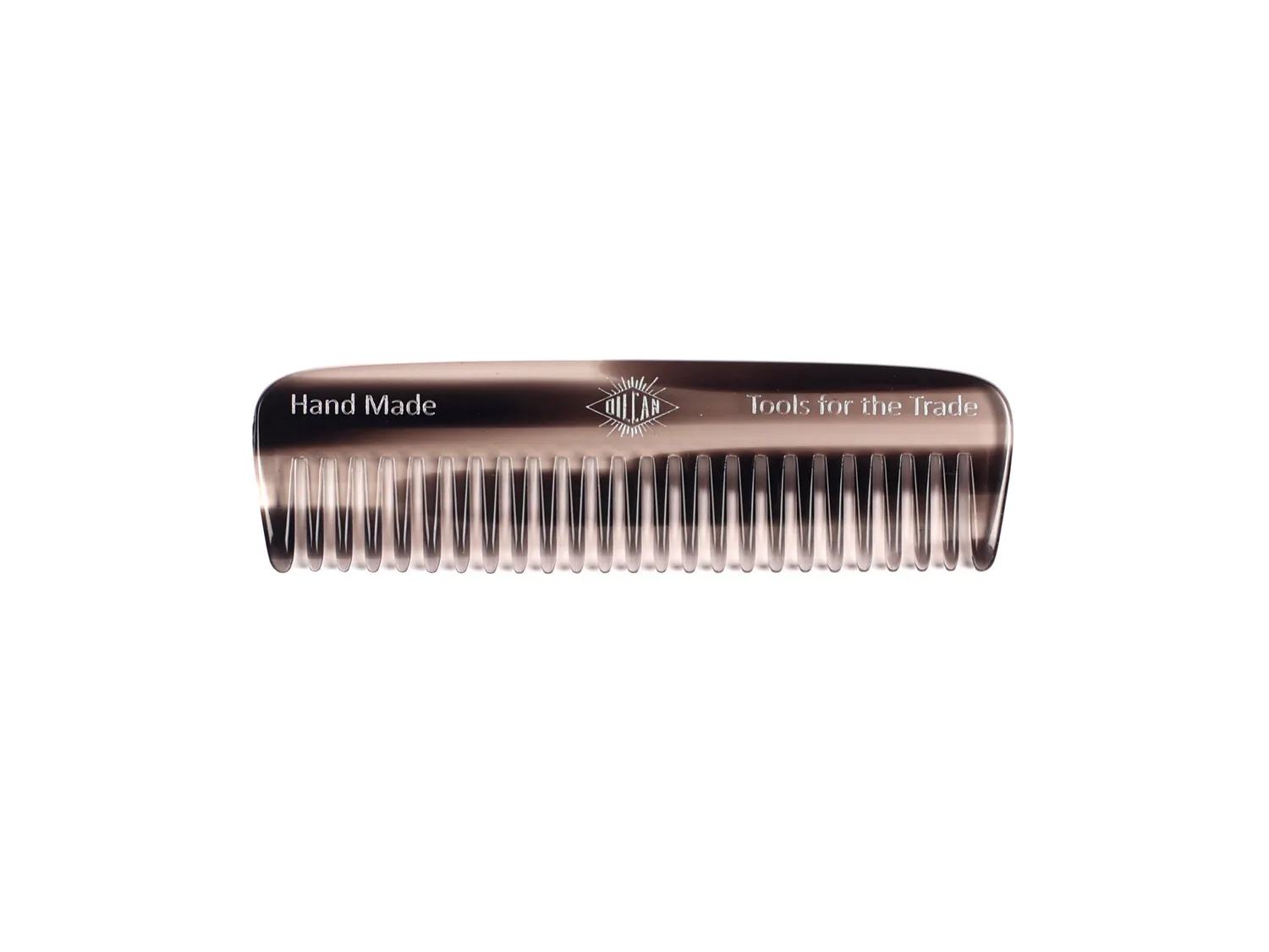 Oil Can Grooming Pocket Beard Comb skäggkam 92 mm