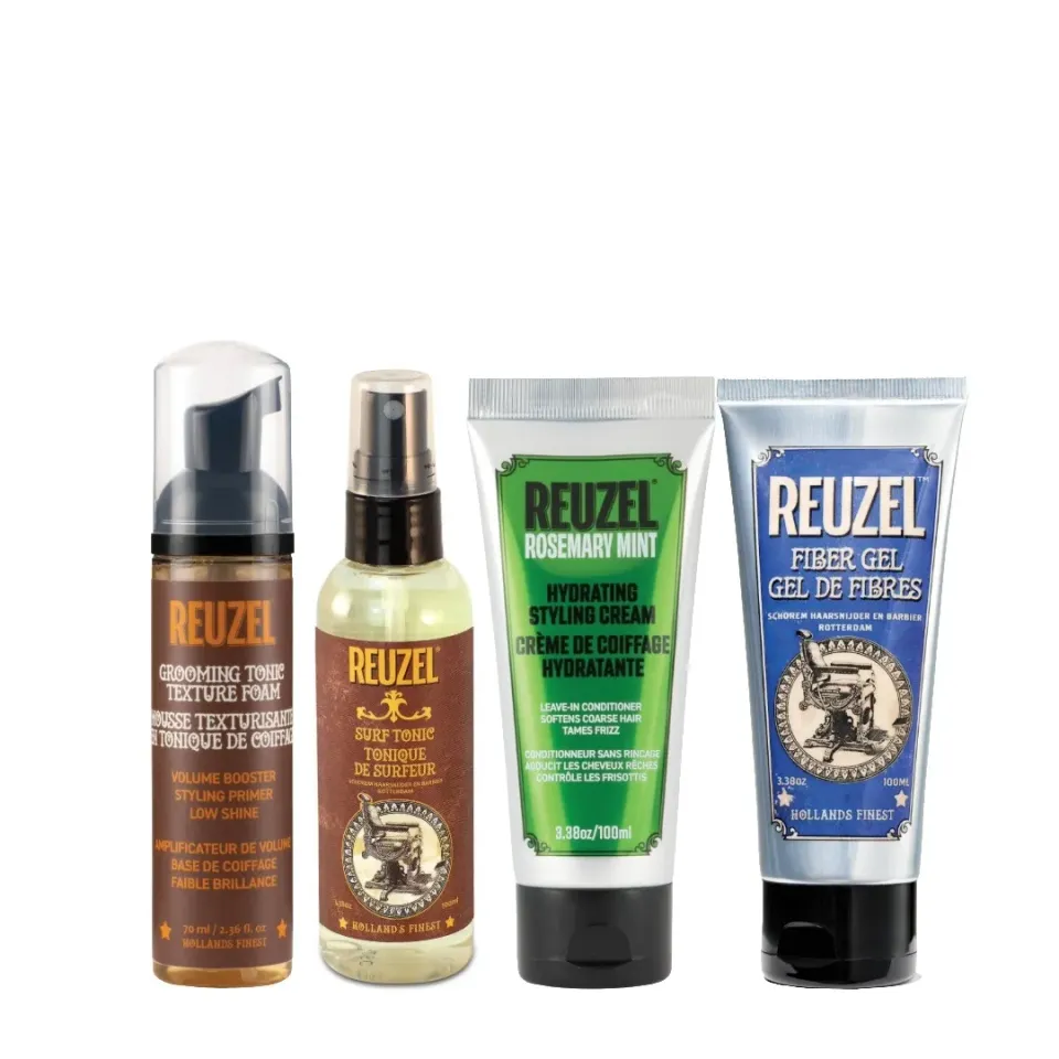 Reuzel Complete Curls lockkit 4 delar definition