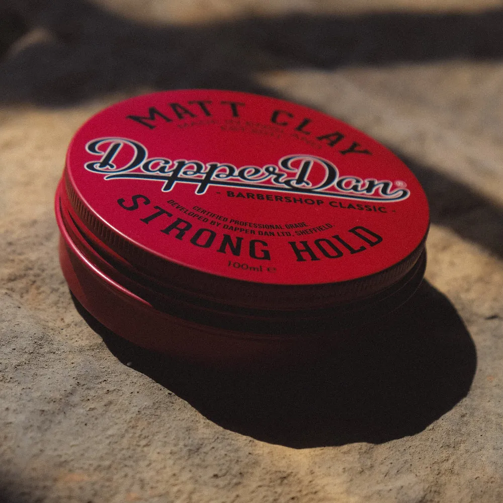 Dapper Dan Matt Clay hårlera 100 ml stark stadga matt