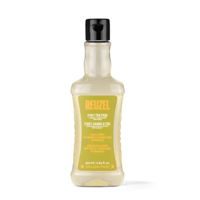 Reuzel 3 in 1 Tea Tree schampo 350ml mint