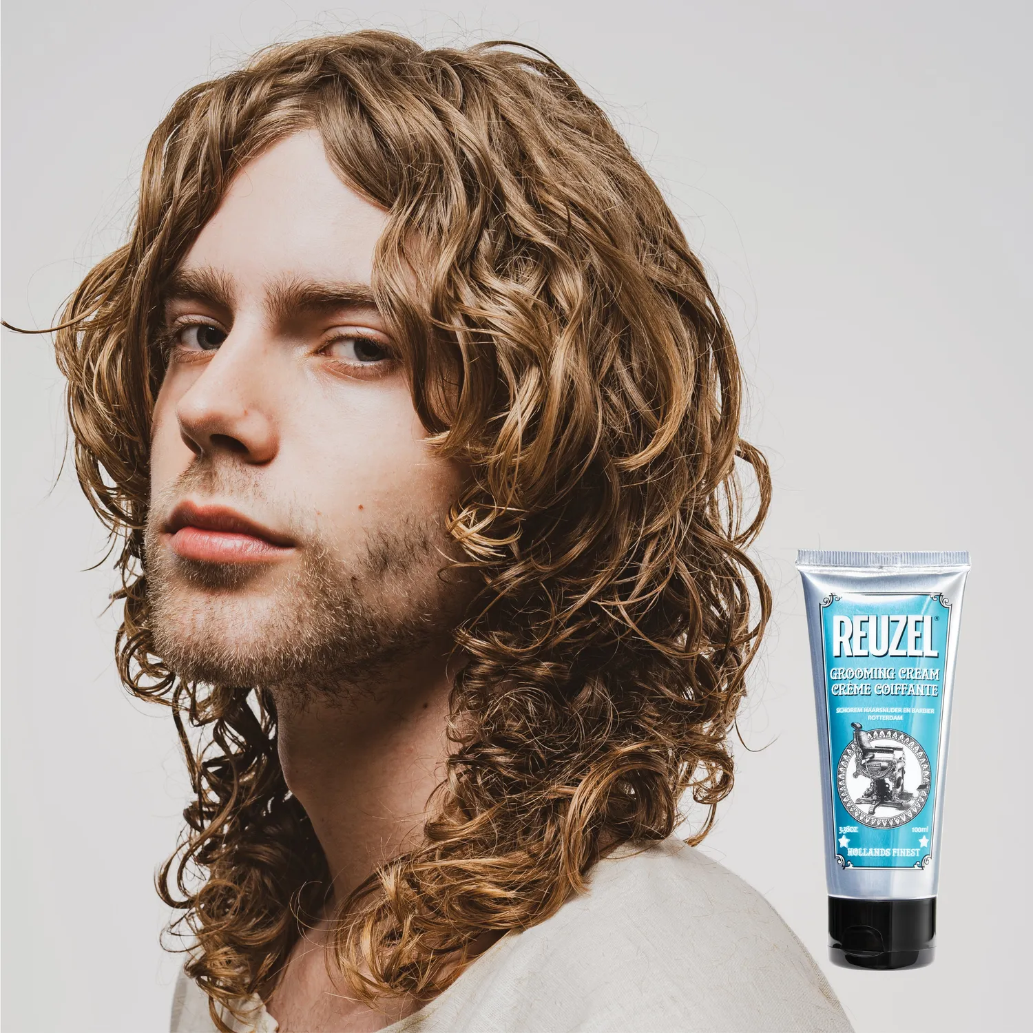 Reuzel Grooming Cream hårkräm 100ml fukt