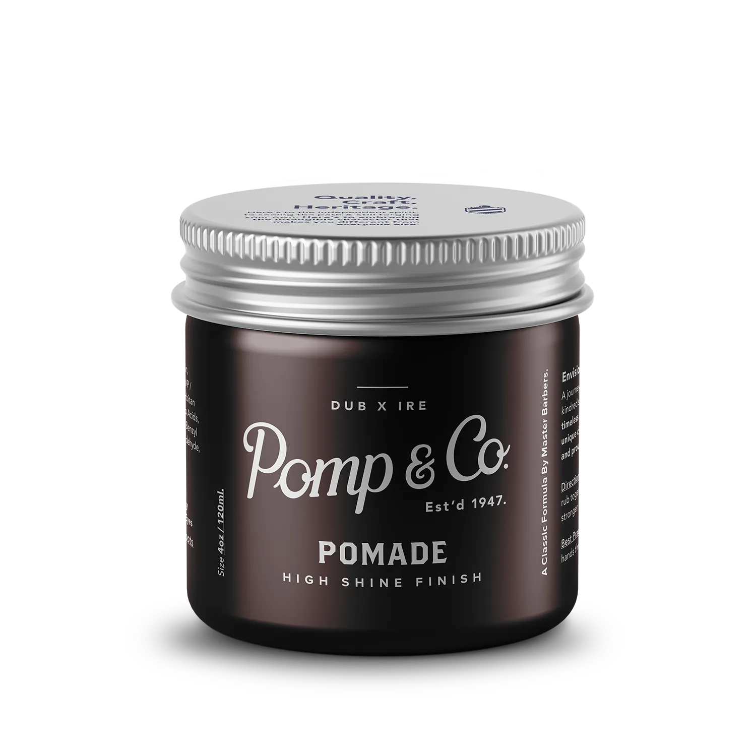 Pomp & Co Barber Grade pomada 60 ml naturlig