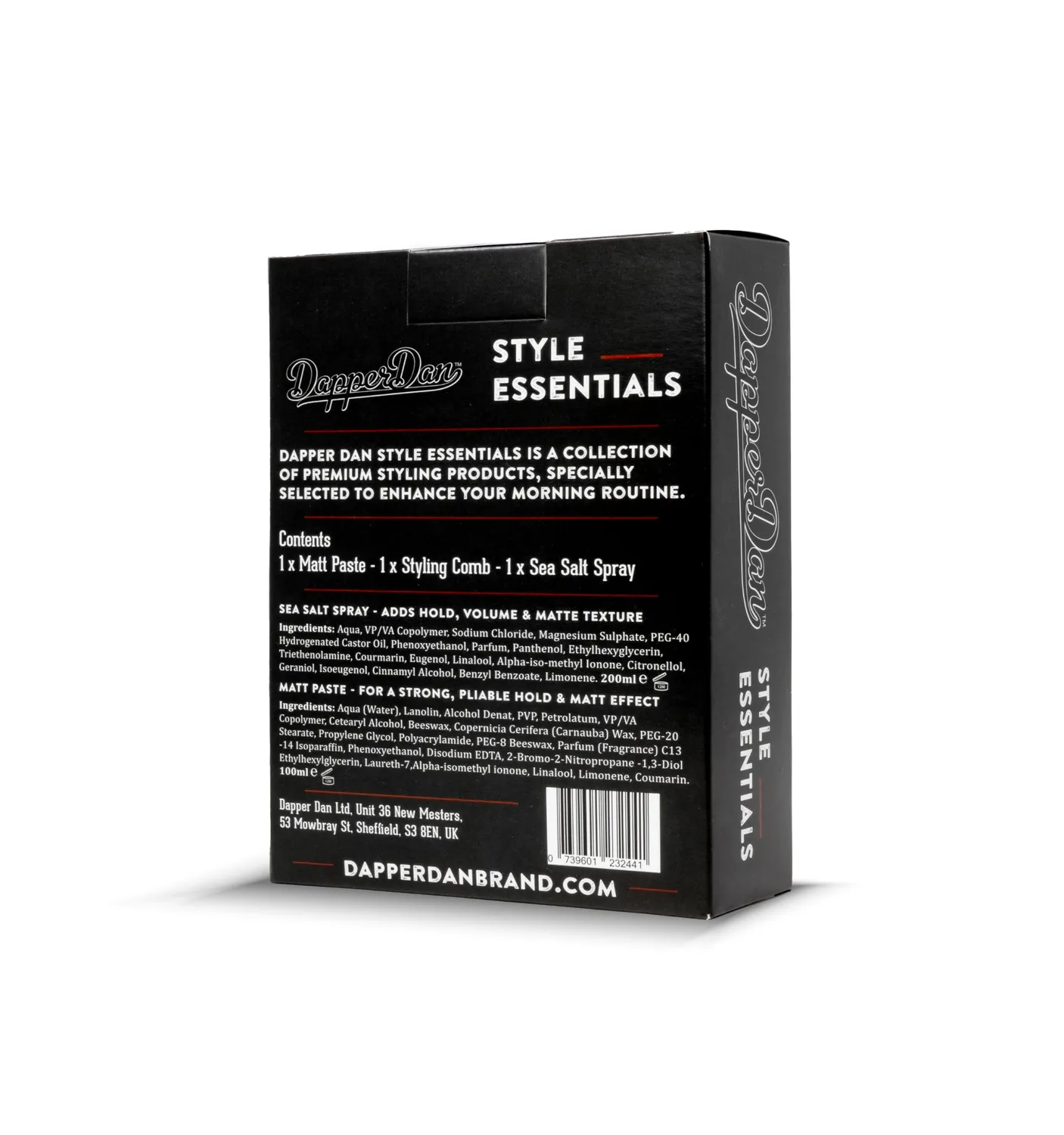 Dapper Dan Style Essentials kit matt paste kam