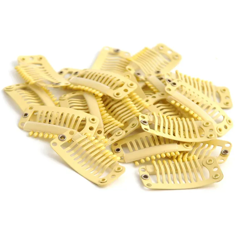Cold Fusion Clip On clips blond 20-pack 3 cm reservclips
