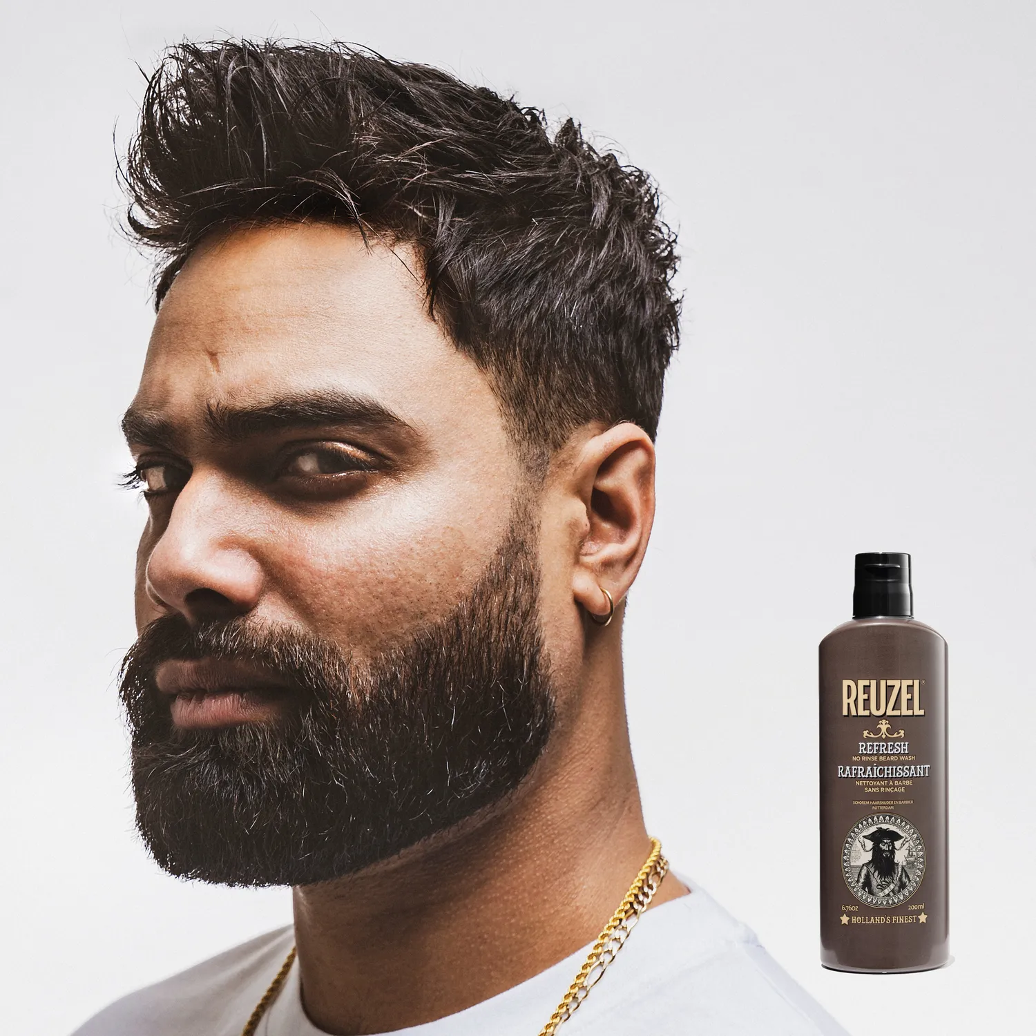 Reuzel Refresh skäggtvätt 200 ml utan skölj