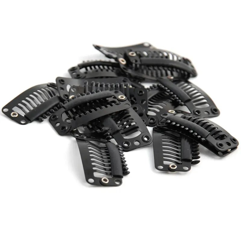 Cold Fusion clip on clips svarta 20-pack 3 cm
