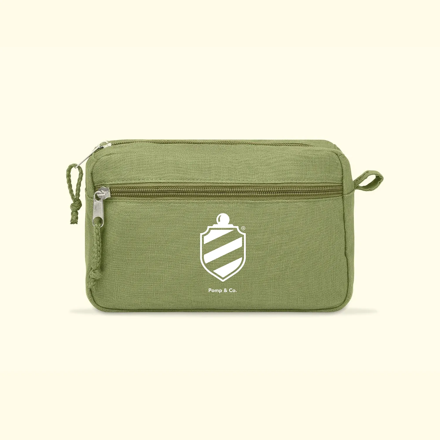 Pomp & Co Dopp Kit necessär grön hampa