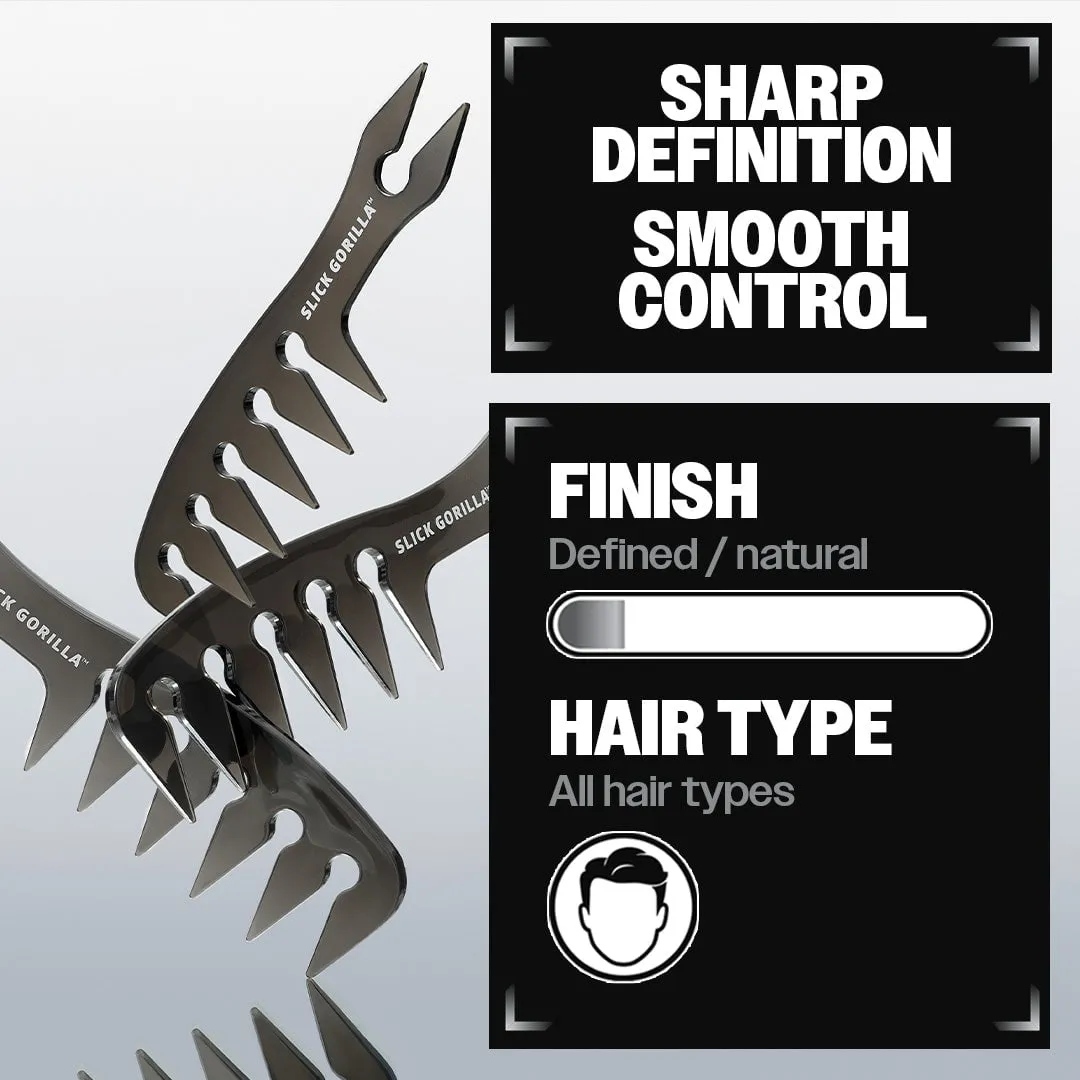 Slick Gorilla Texture Comb texturkam bredtandad