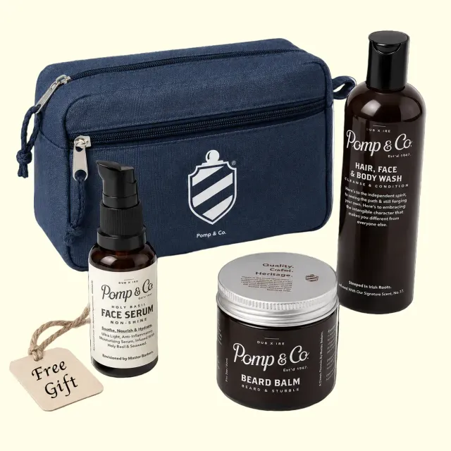 Pomp & Co Beard Care skäggset 4 delar