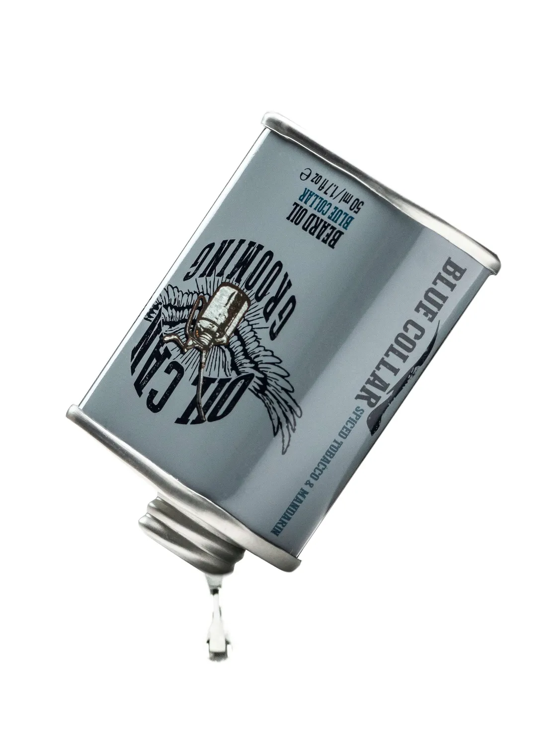 Oil Can Grooming Blue Collar skäggolja 50 ml tobak