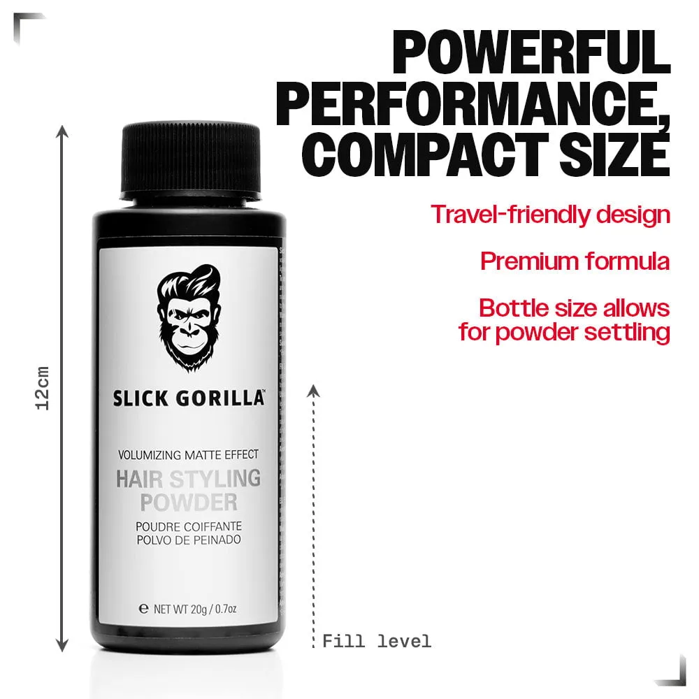 Slick Gorilla Hair Styling Powder hårpuder matt